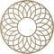 Ekena Millwork Cannes Wood Fretwork Pierced Ceiling Medallion, Birch, 18"OD x 6 1/8"ID x 3/8"T CMWP18X18X0375CNBI - alternate 2